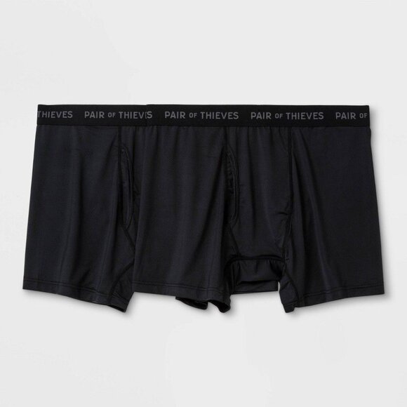 Pair of Thieves Men's Super Fit‎ Boxer Briefs 1 only, black, size small - Picture 1 of 1